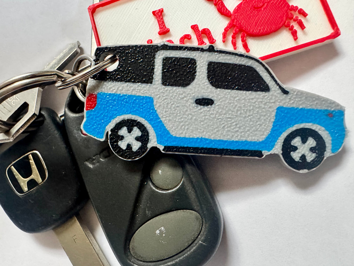 Honda Element Key Chain Multicolor EX with Cladding