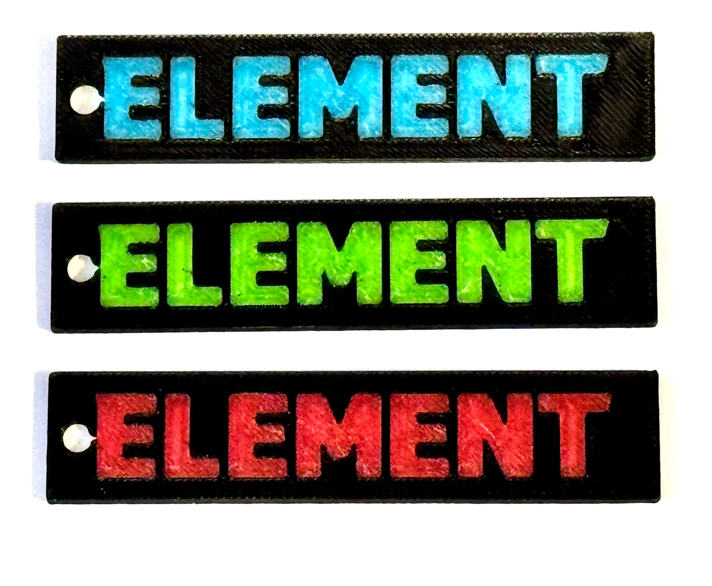 Glow in the dark key chain
