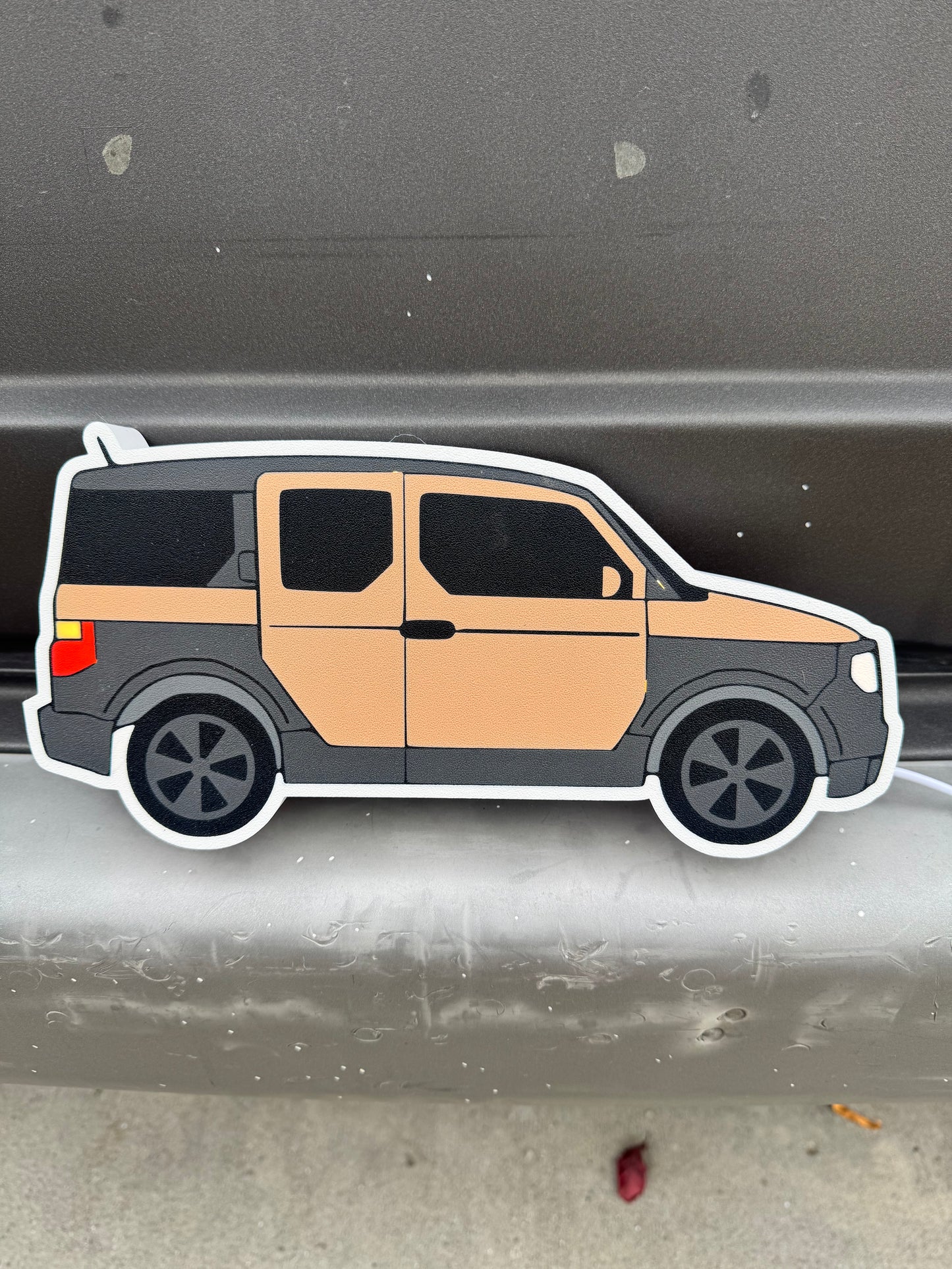 Element LED lightbox khaki