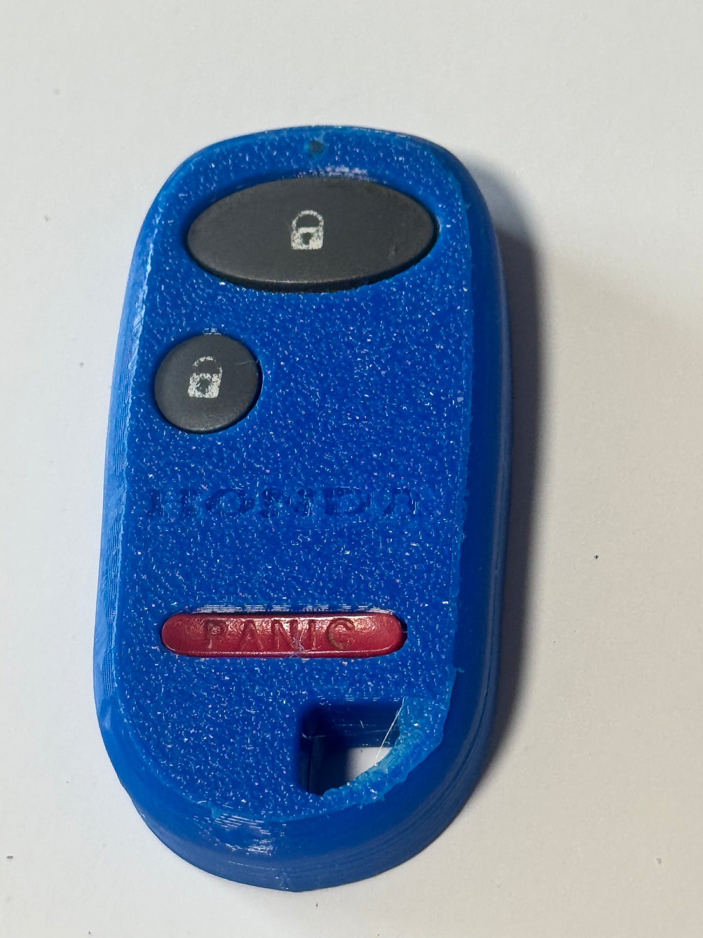 Key fob cases removable batter door