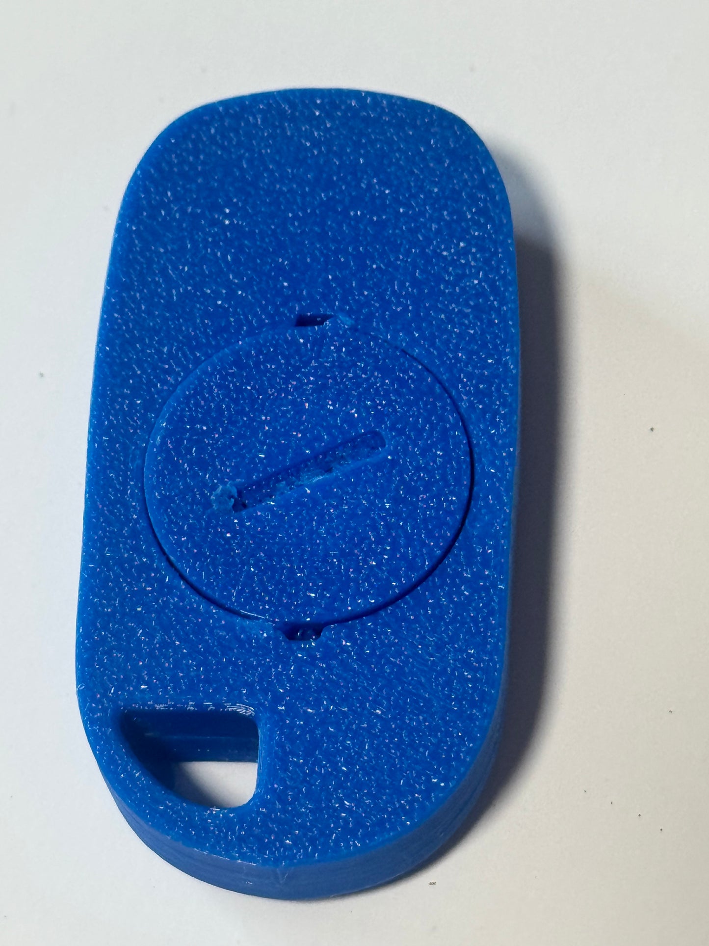 Key fob cases removable batter door
