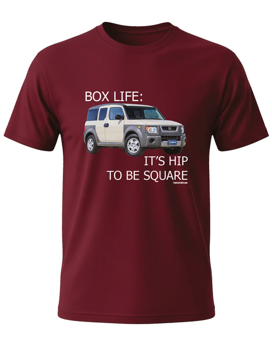Box Life T shirt khaki